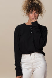 Goodwear Adult Long Sleeve Henley Extra Soft 100% Cotton Made In USA –  Goodwear USA