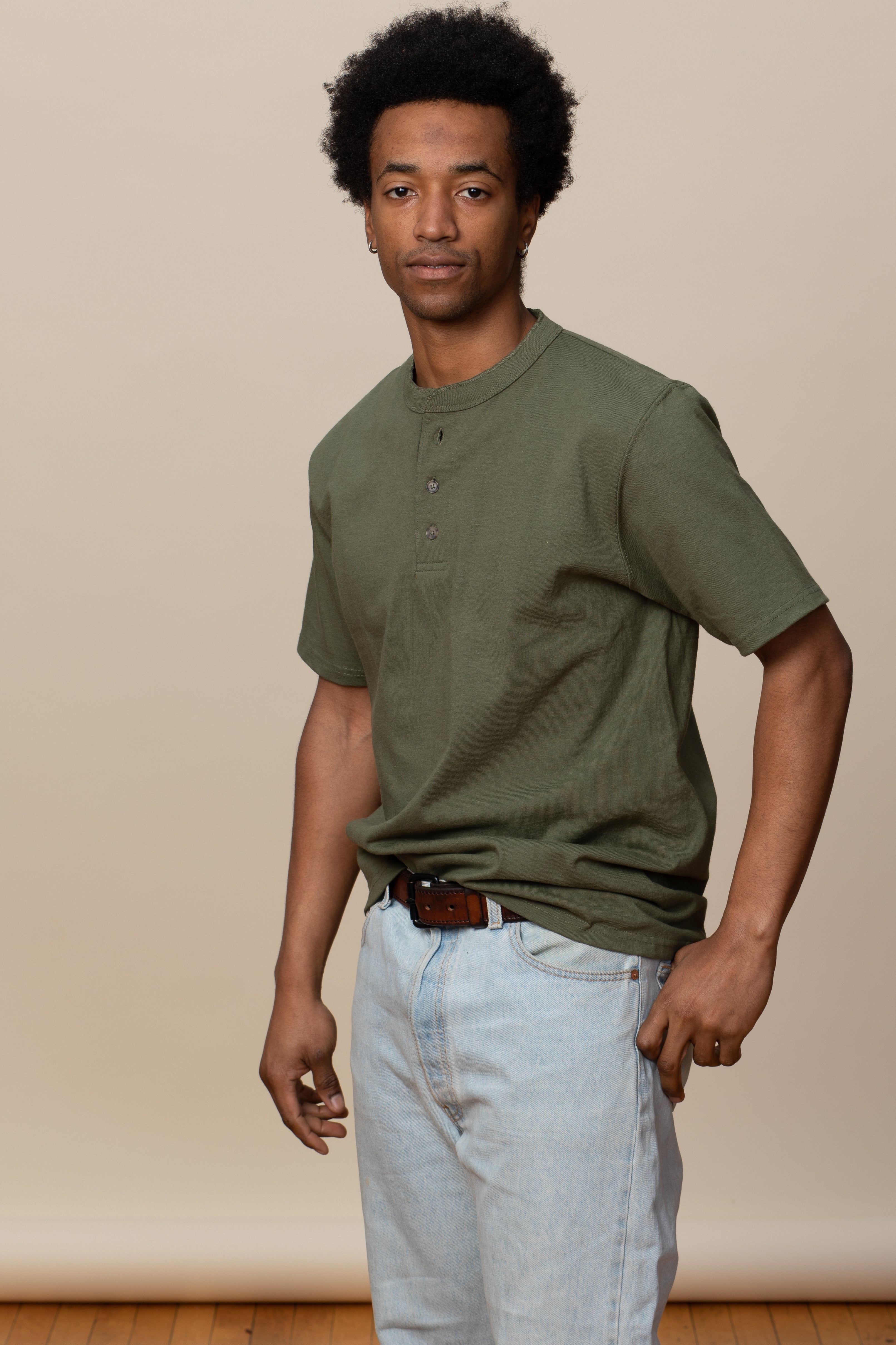 Goodwear Adult Long Sleeve Henley Heavyweight 100% Cotton Made In USA –  Goodwear USA