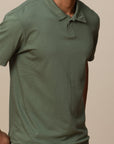 Adult Short Sleeve Polo Viscose Hemp